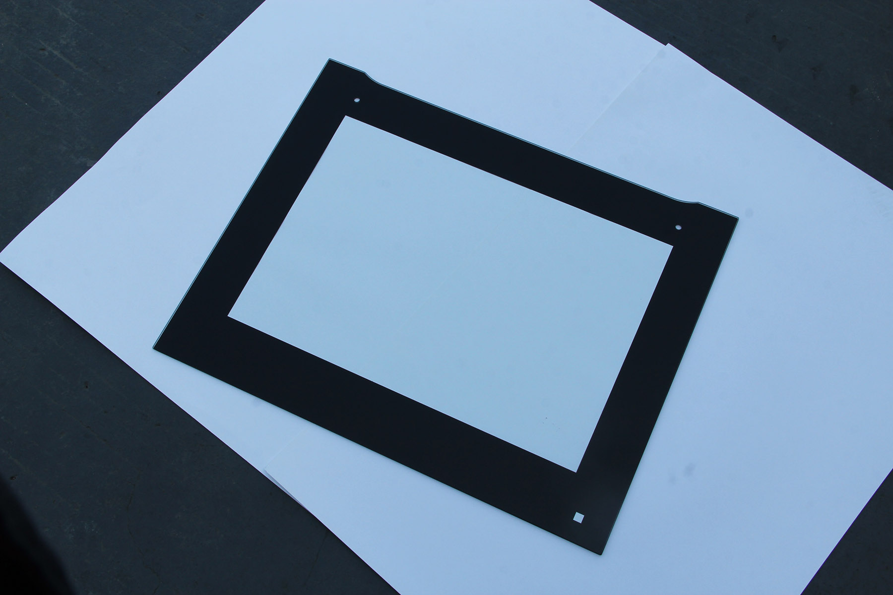 Custom Microwave Glass Panel Custom Microwave Glass Panel